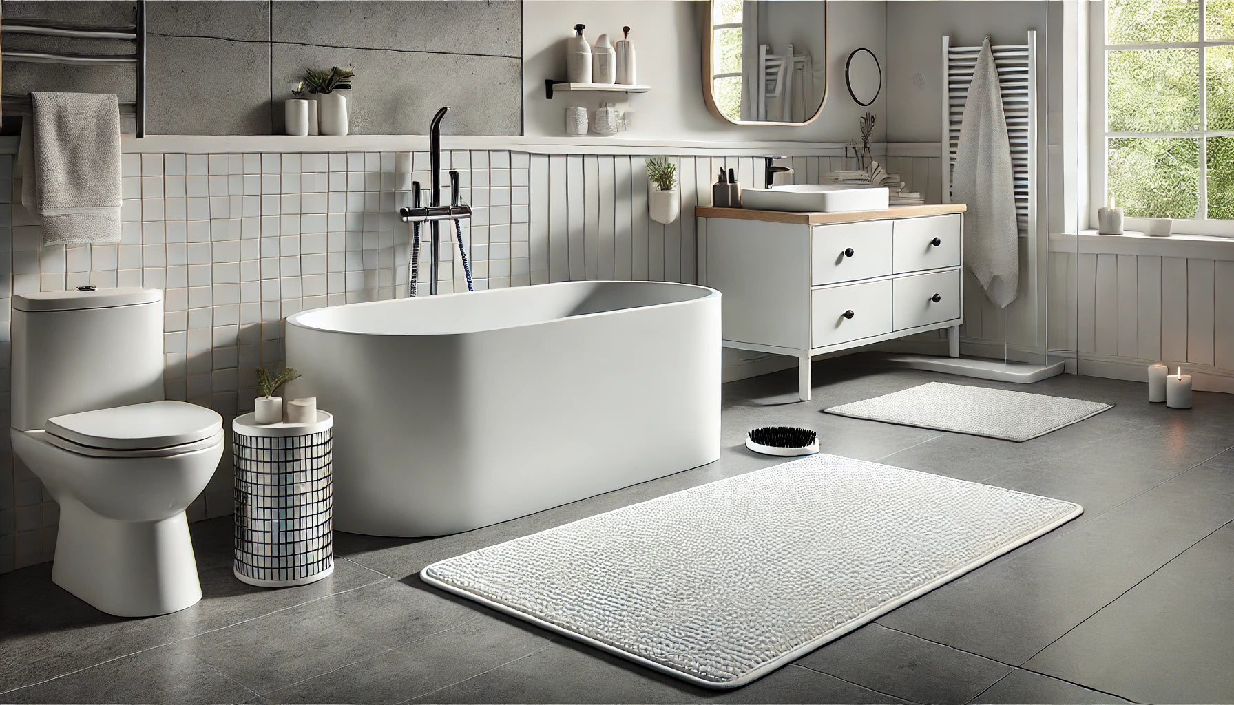 Bathroom Rugs vs. Bath Mats: What’s the Difference and Which Is Right for You?