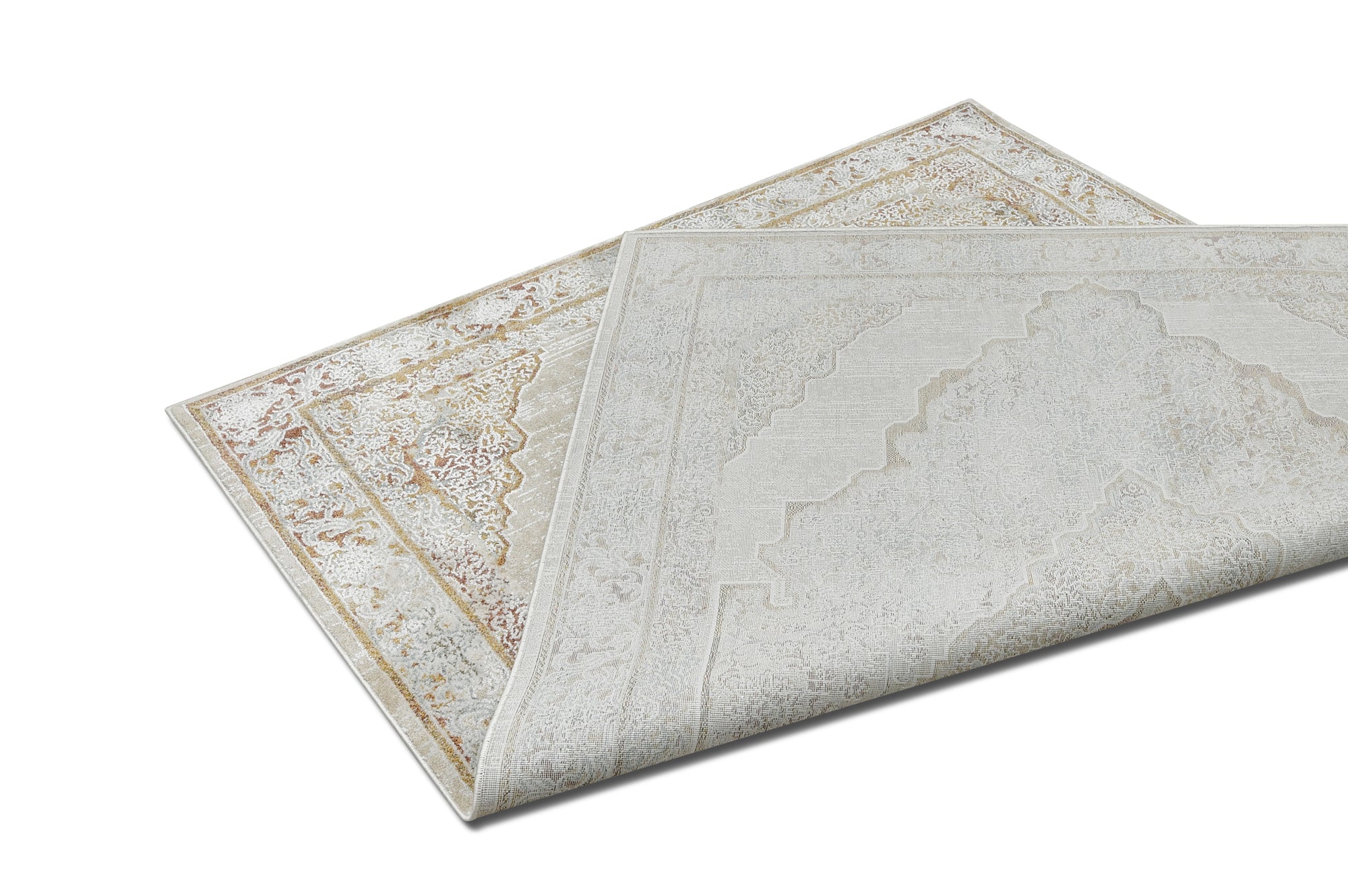 Elegant Traditional Tabriz Patter Rug - Multicolor Hue