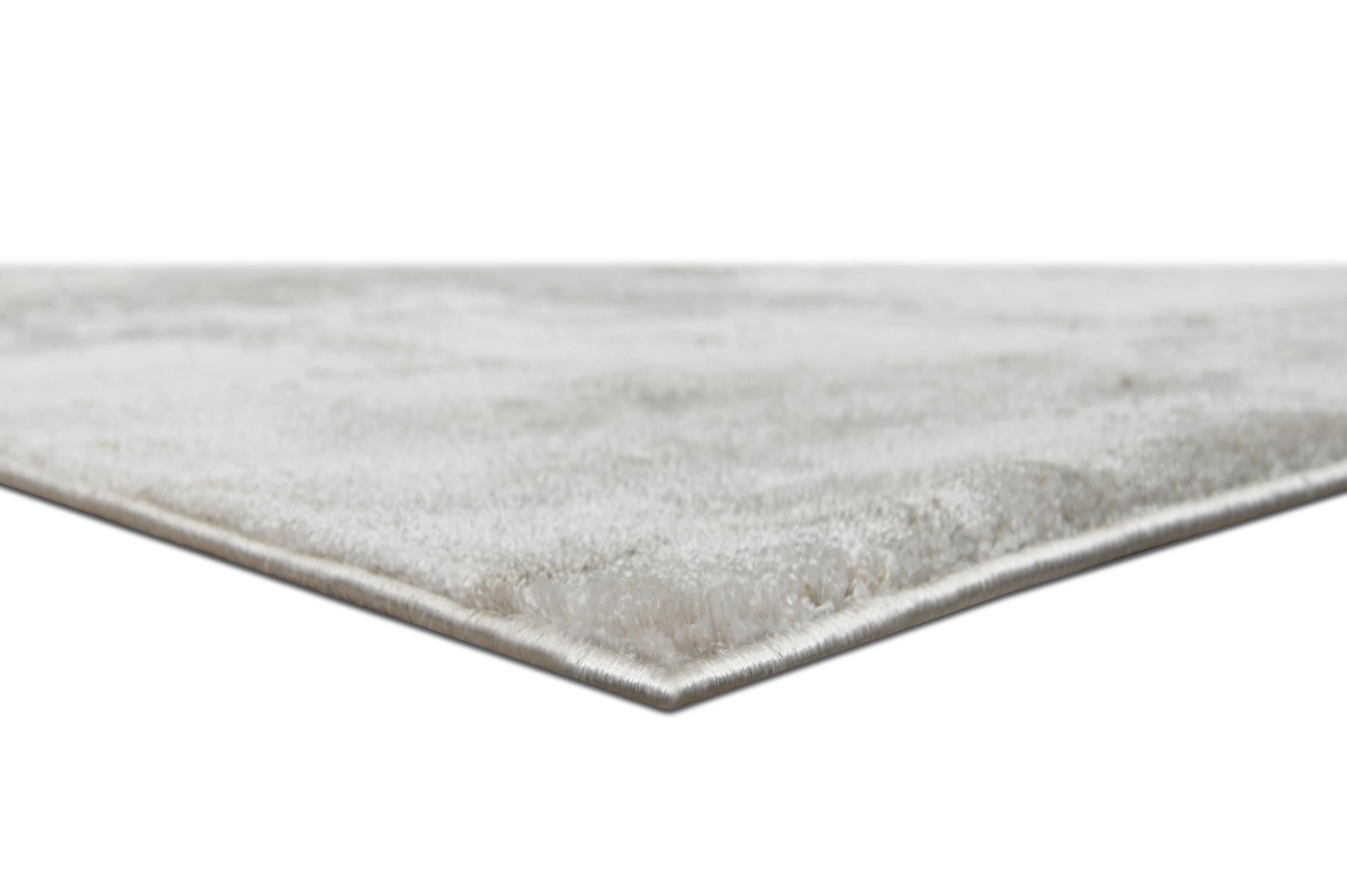 Unique Pattern Rug - Beige and Steel Accents