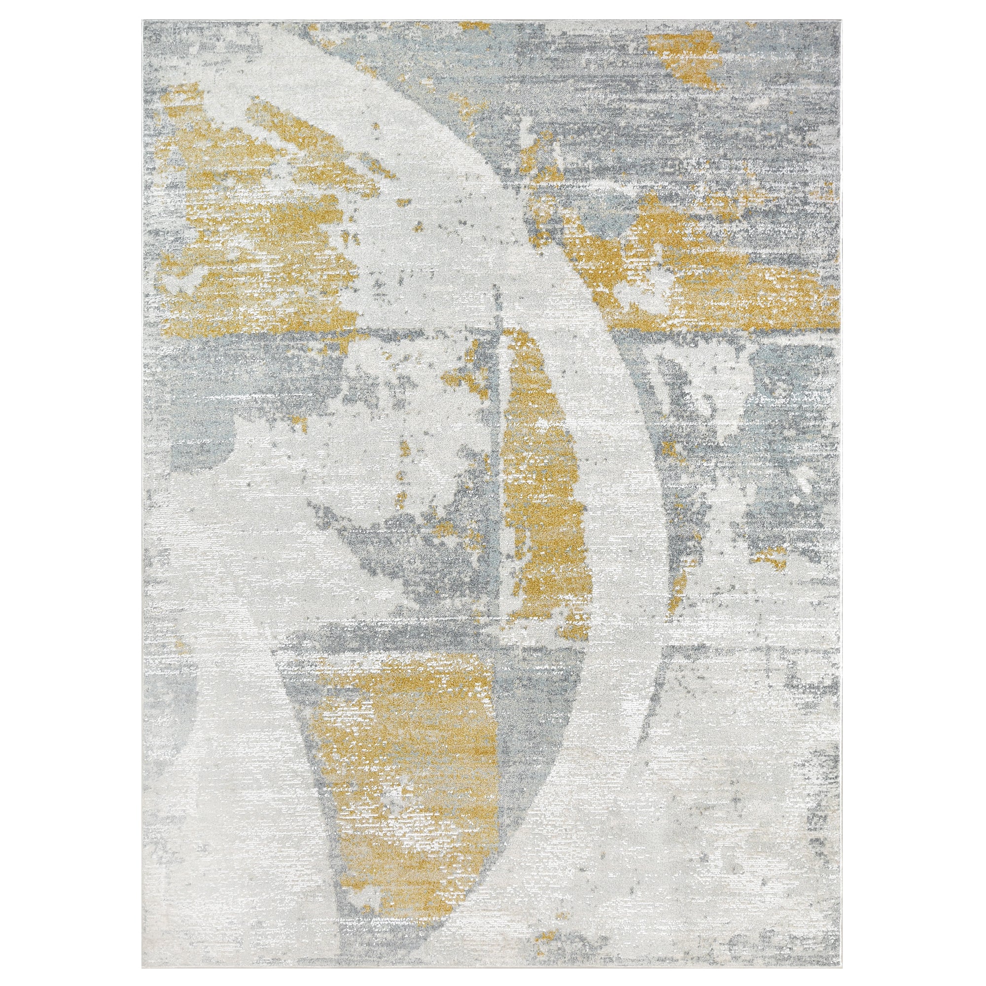 Contemporary Jolt Rug - Comes in Gray, Yellow, and Beige Tones