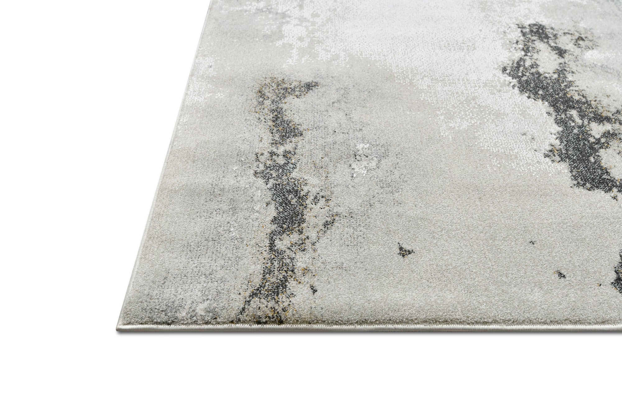 Modern Abstract Rug - Comes in Black, Gray, Beige and White Tones