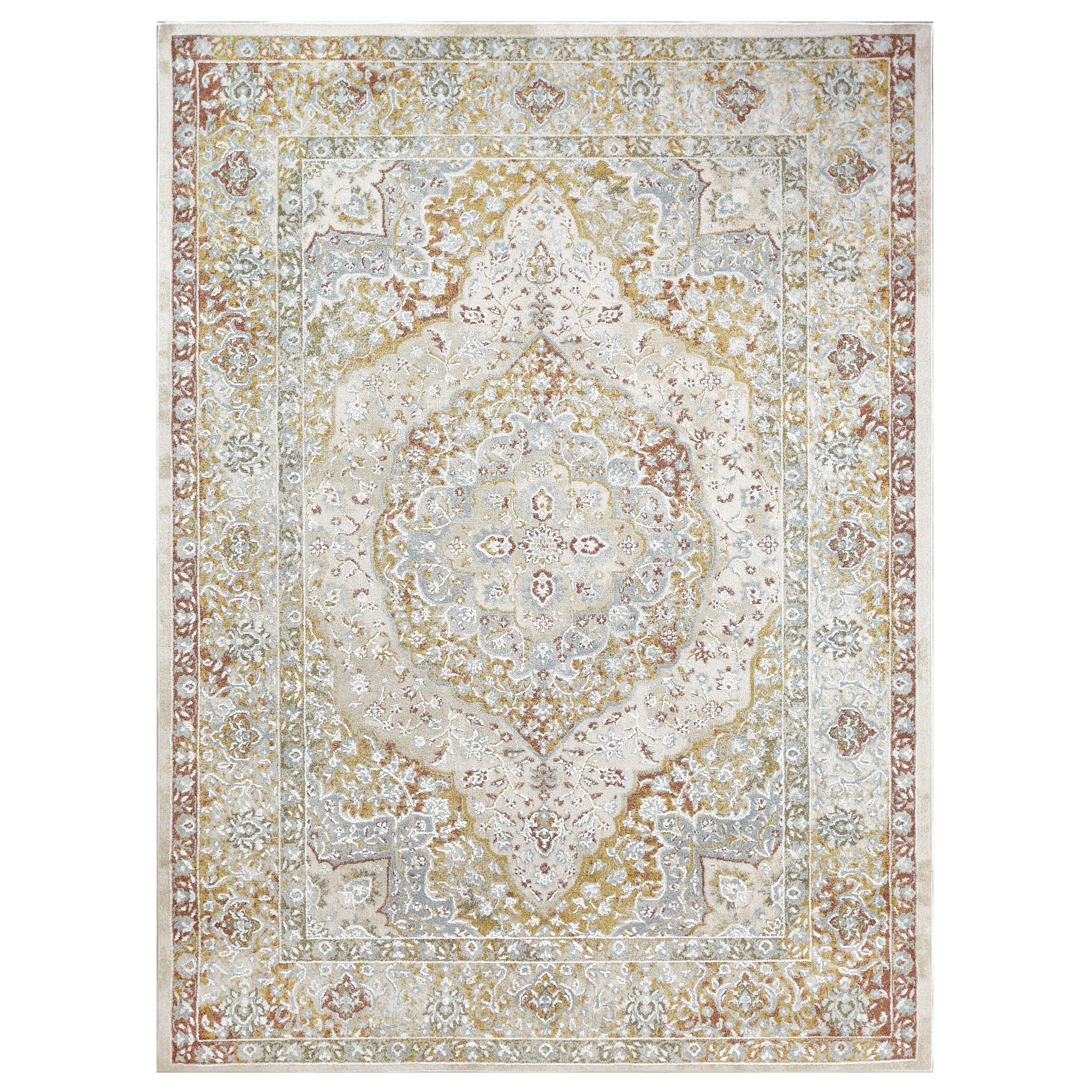 Plush & Durable Modern Rug - Comes in Beige, White and Nacre Tones