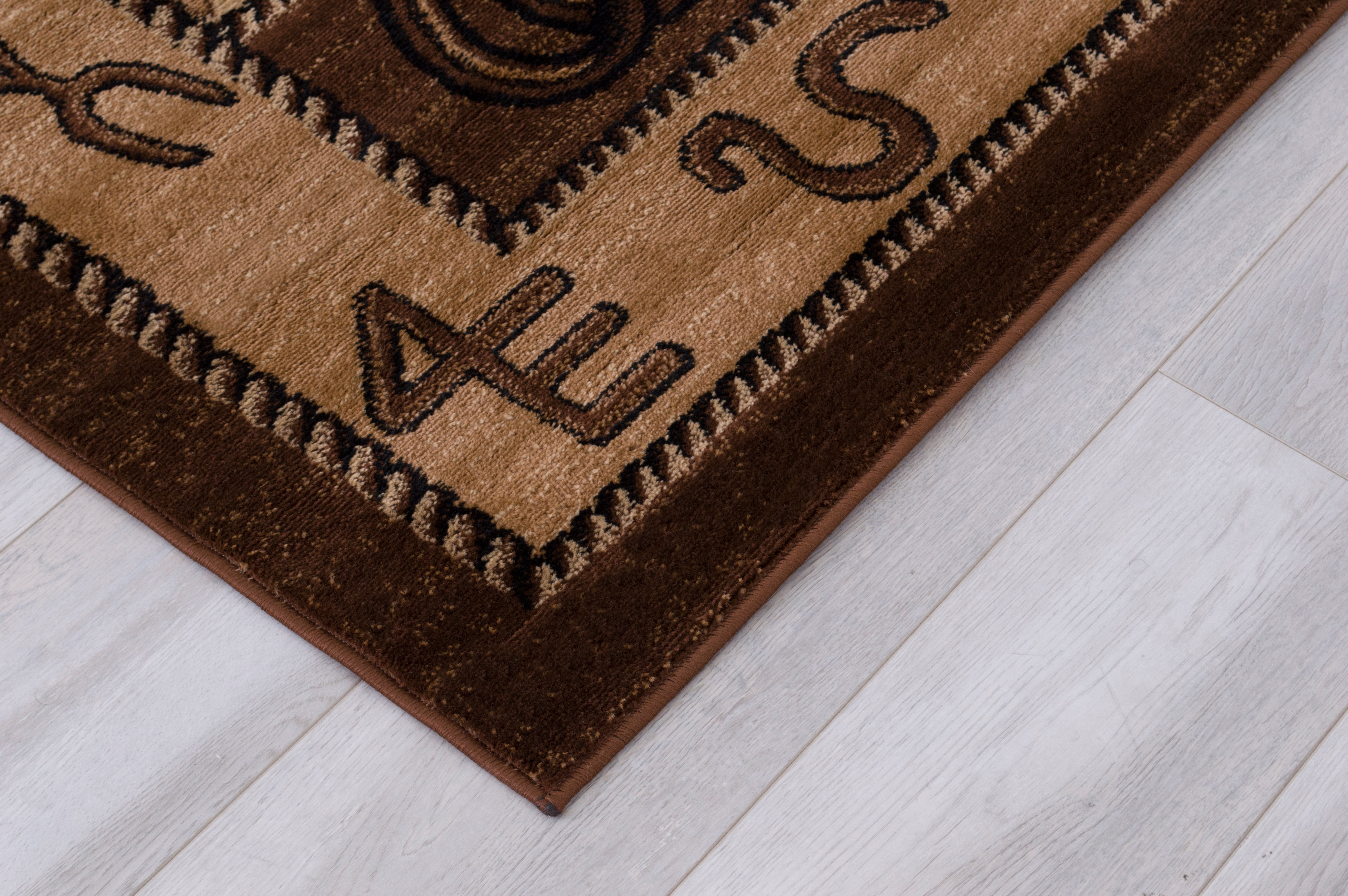 HR Horse Cabin Lodge Area rug #370