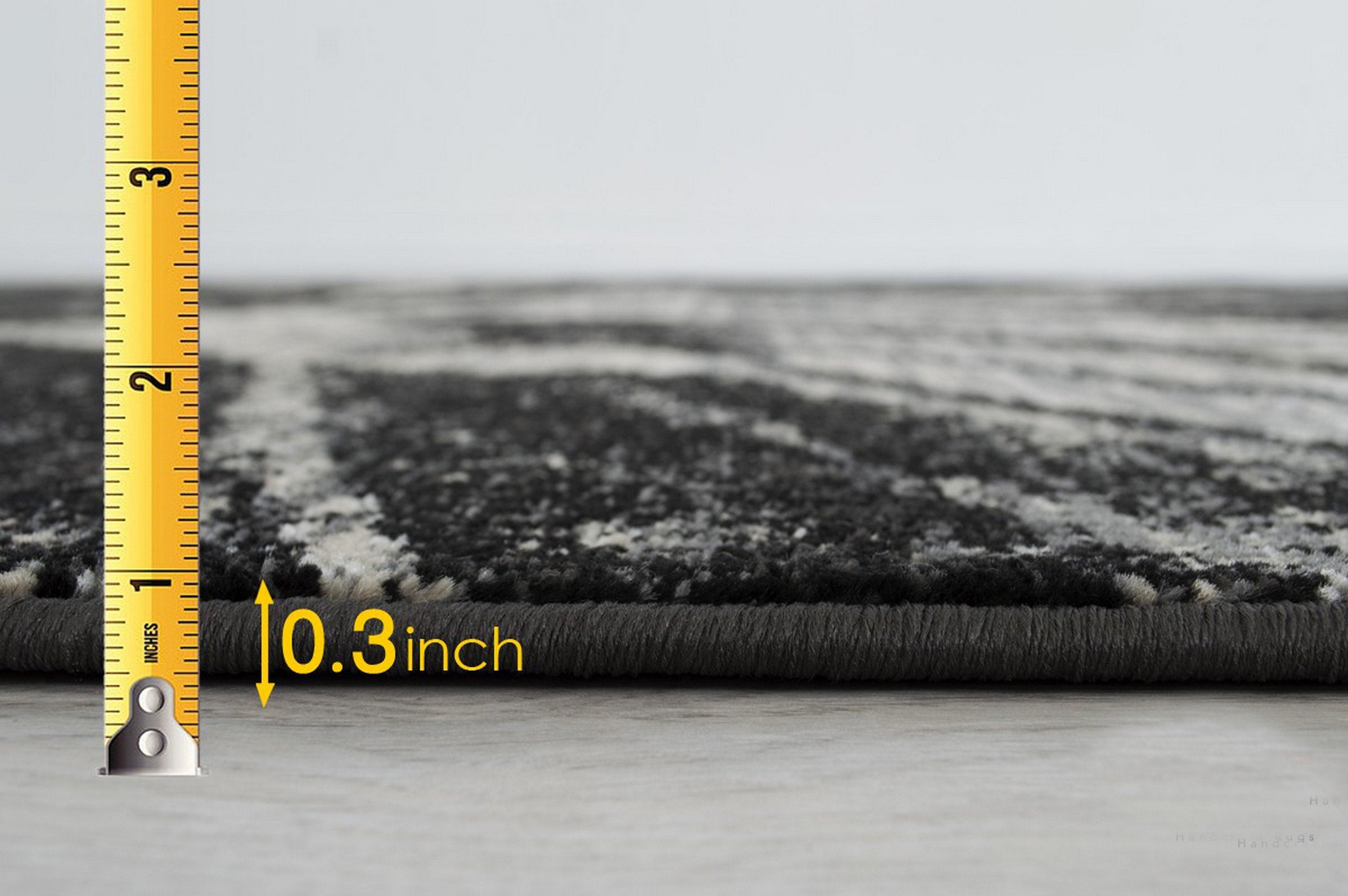 Abstract Splash Pattern Rug - Burgundy, Maroon, and Gold Design