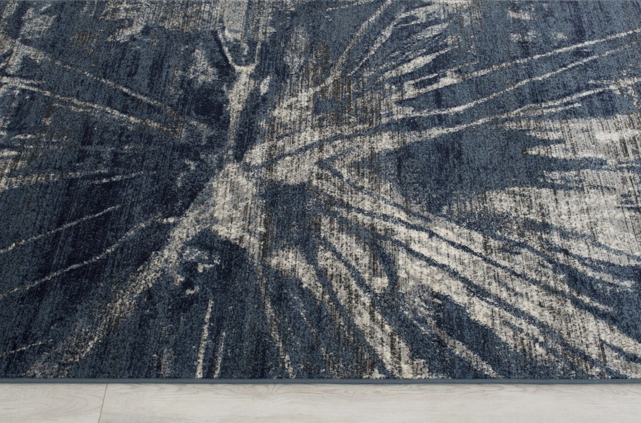 Abstract Splash Pattern Rug - Burgundy, Maroon, and Gold Design