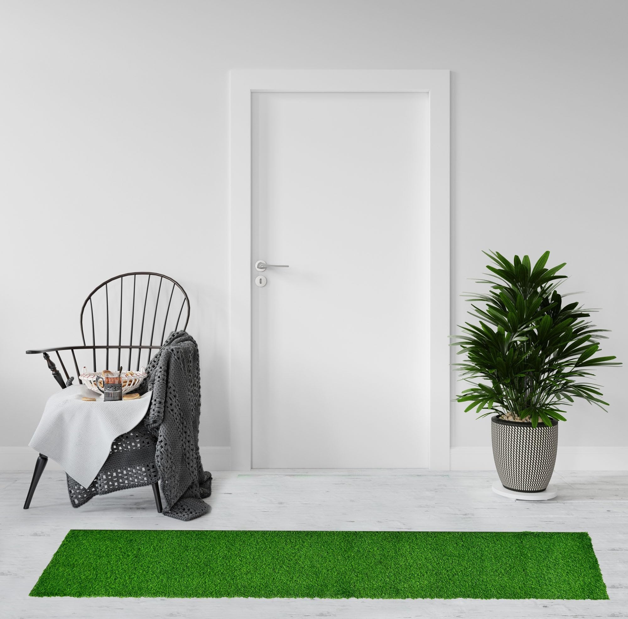 Premium Artificial Grass Rug - Comes in Green