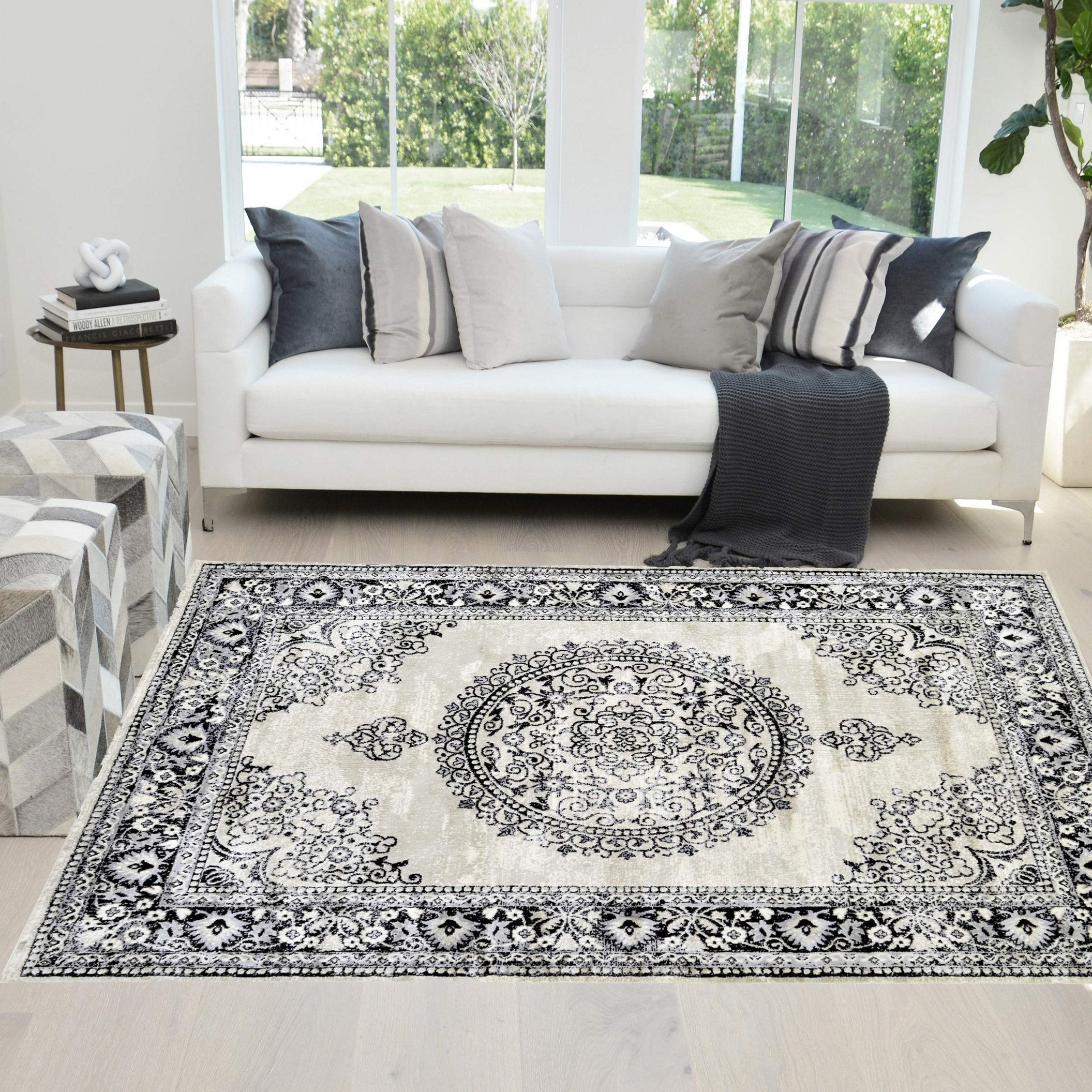 Distressed Boho Rug – Great for Bedrooms and Entryways