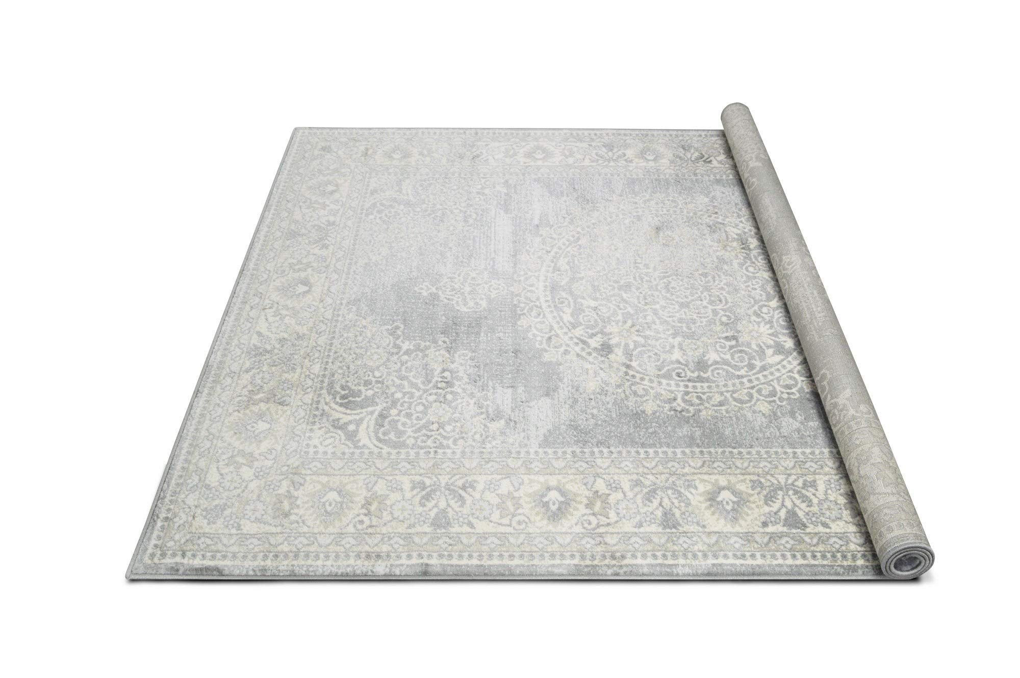 Traditional Rug for Living Room Antiqued Oriental Boho Décor