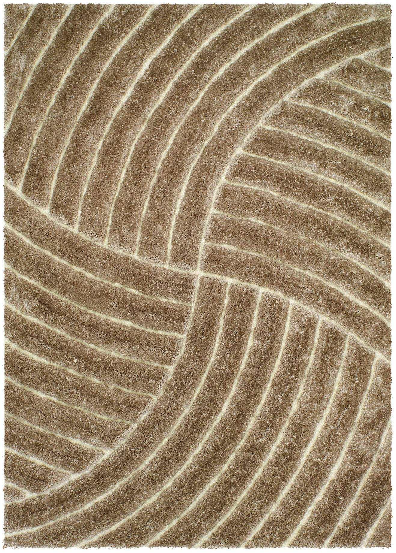 3-D Hand Carved Shaggy Rugs #100