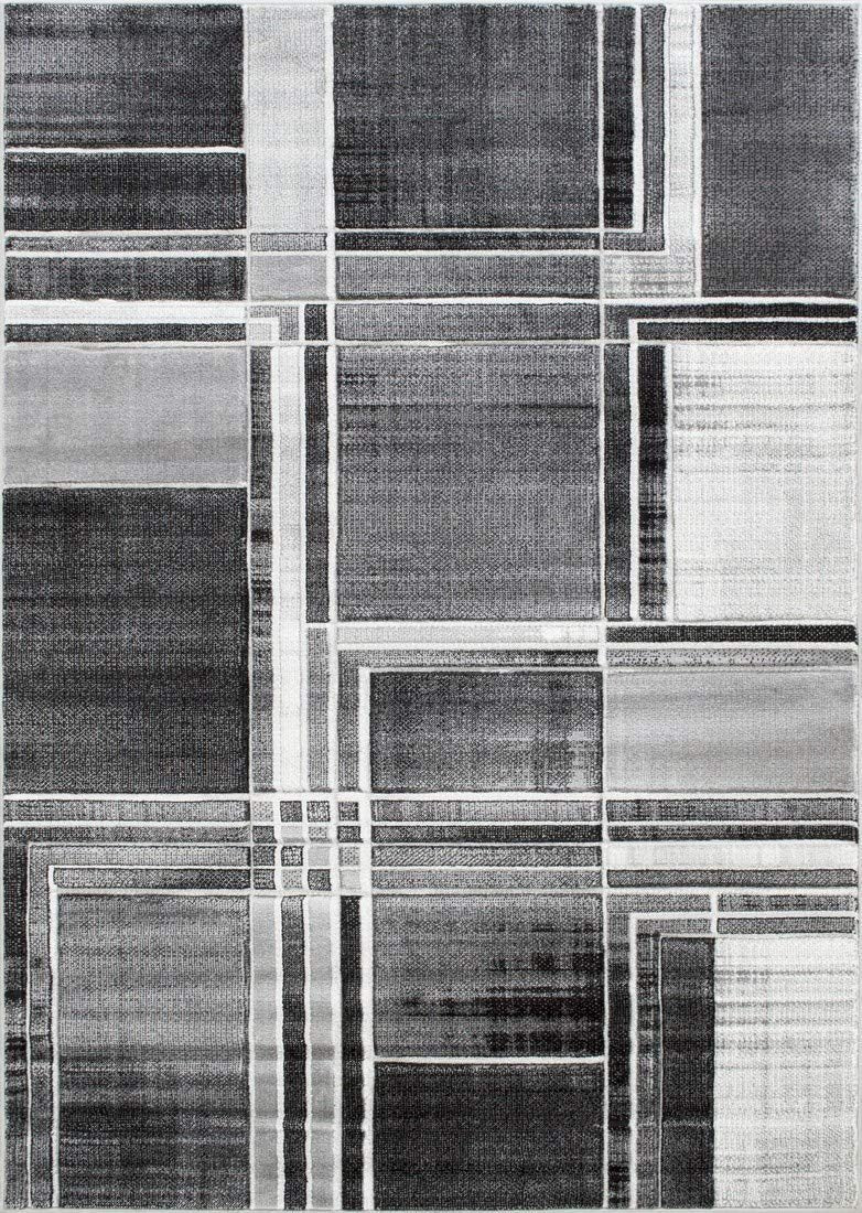 Modern Cubism Area Rug – Hand Carved and Stylish