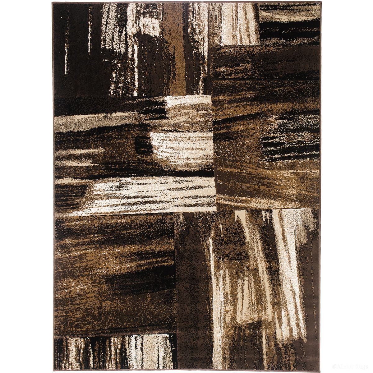 Modern Brush Stroke Rug – Soft, Colorful, and Easy to Clean - Mixed Color Rugs