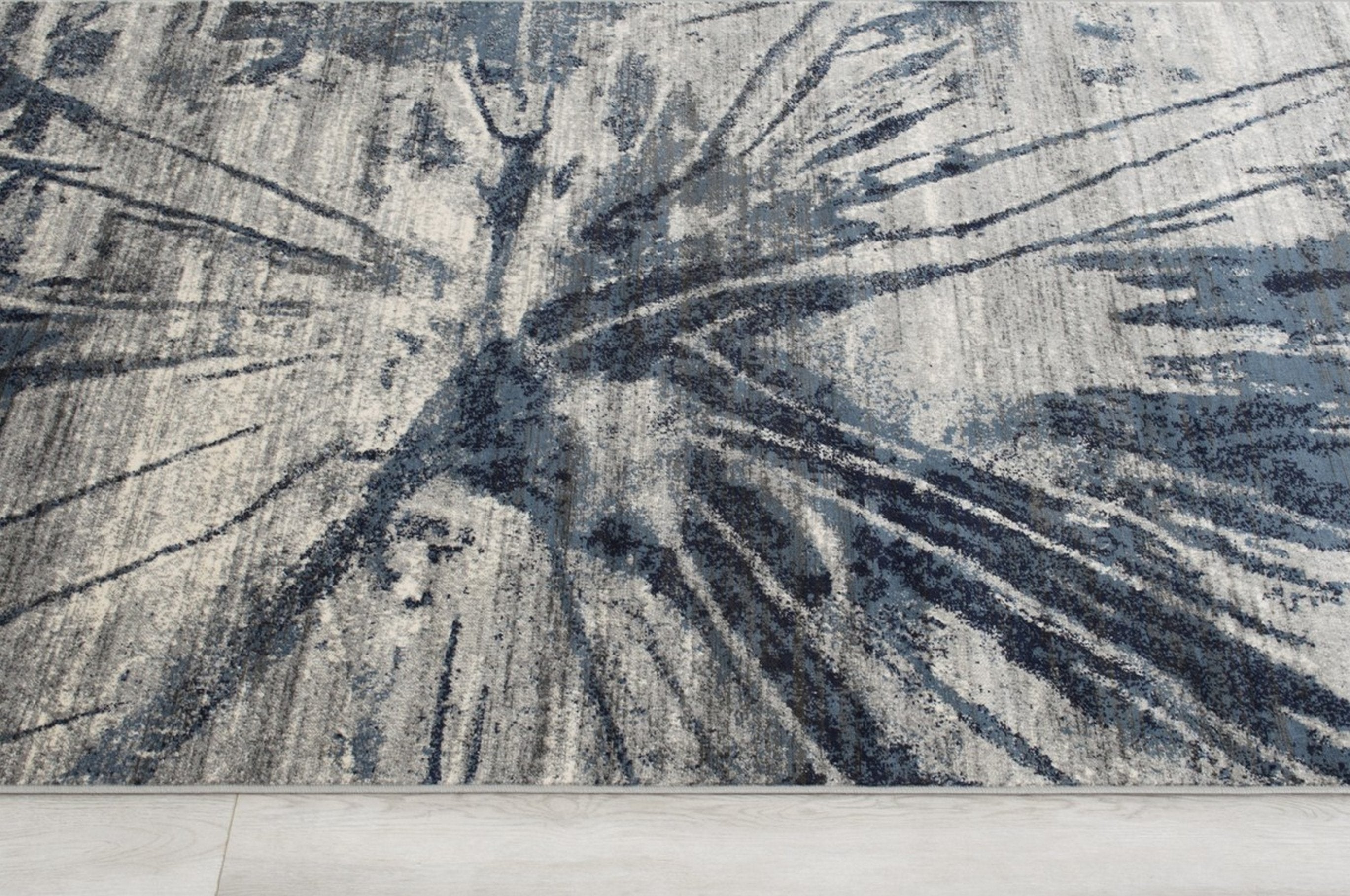 Abstract Splash Pattern Rug - Burgundy, Maroon, and Gold Design