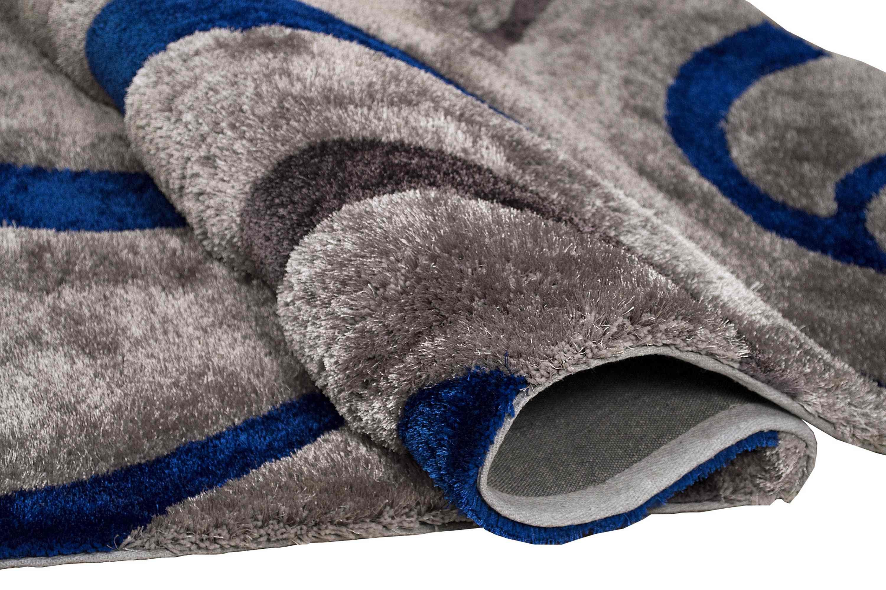 3-D Hand Carved Shaggy Rug #06