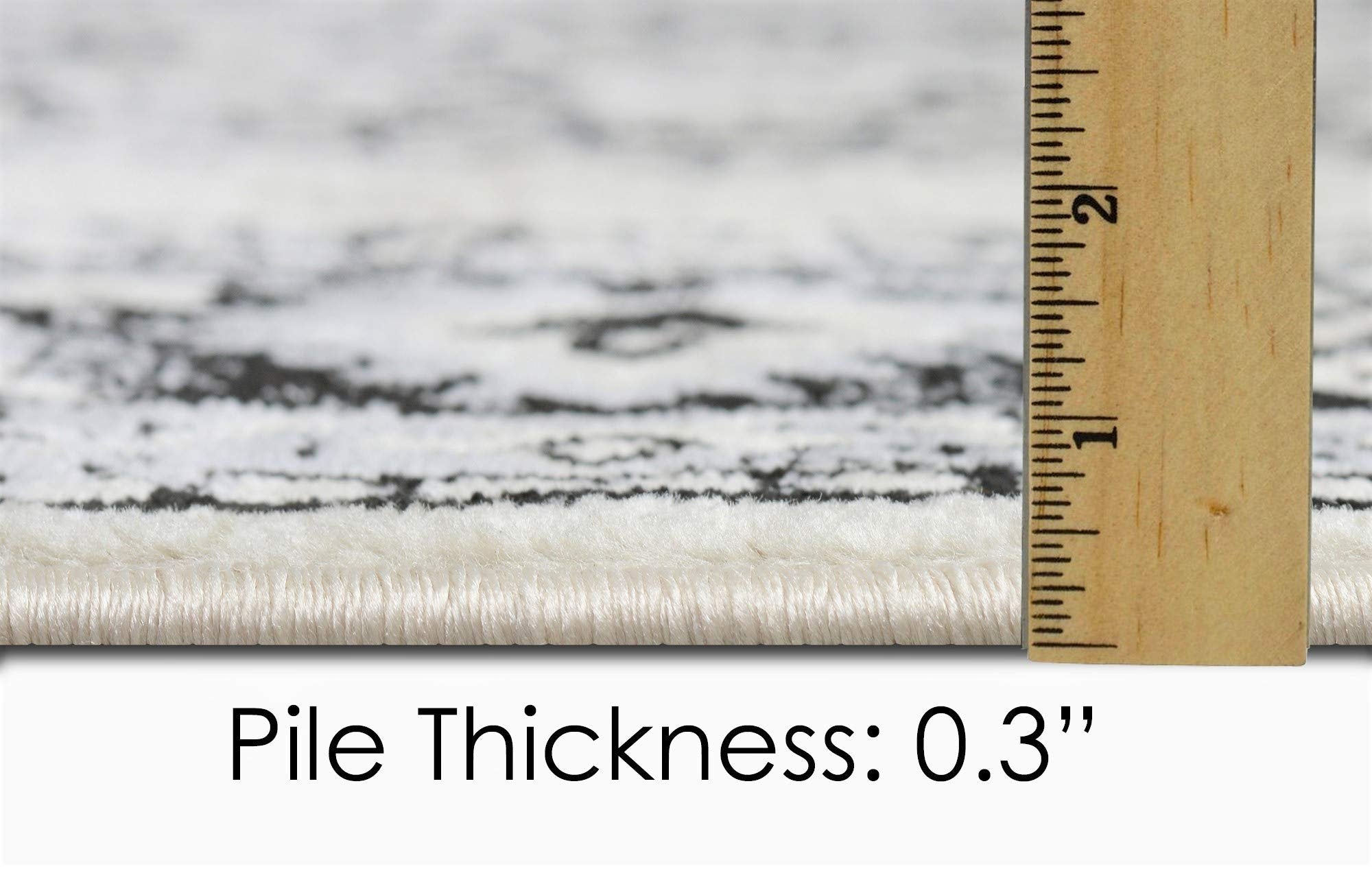 Traditional Rug for Living Room Antiqued Oriental Boho Décor