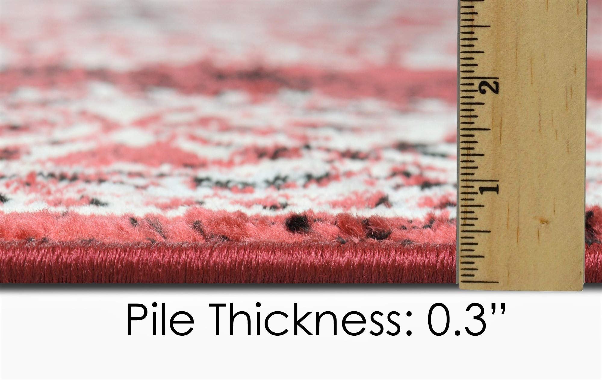 Traditional Rug for Living Room Antiqued Oriental Boho Décor