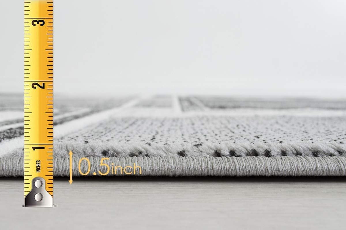 Modern Cubism Area Rug – Hand Carved and Stylish