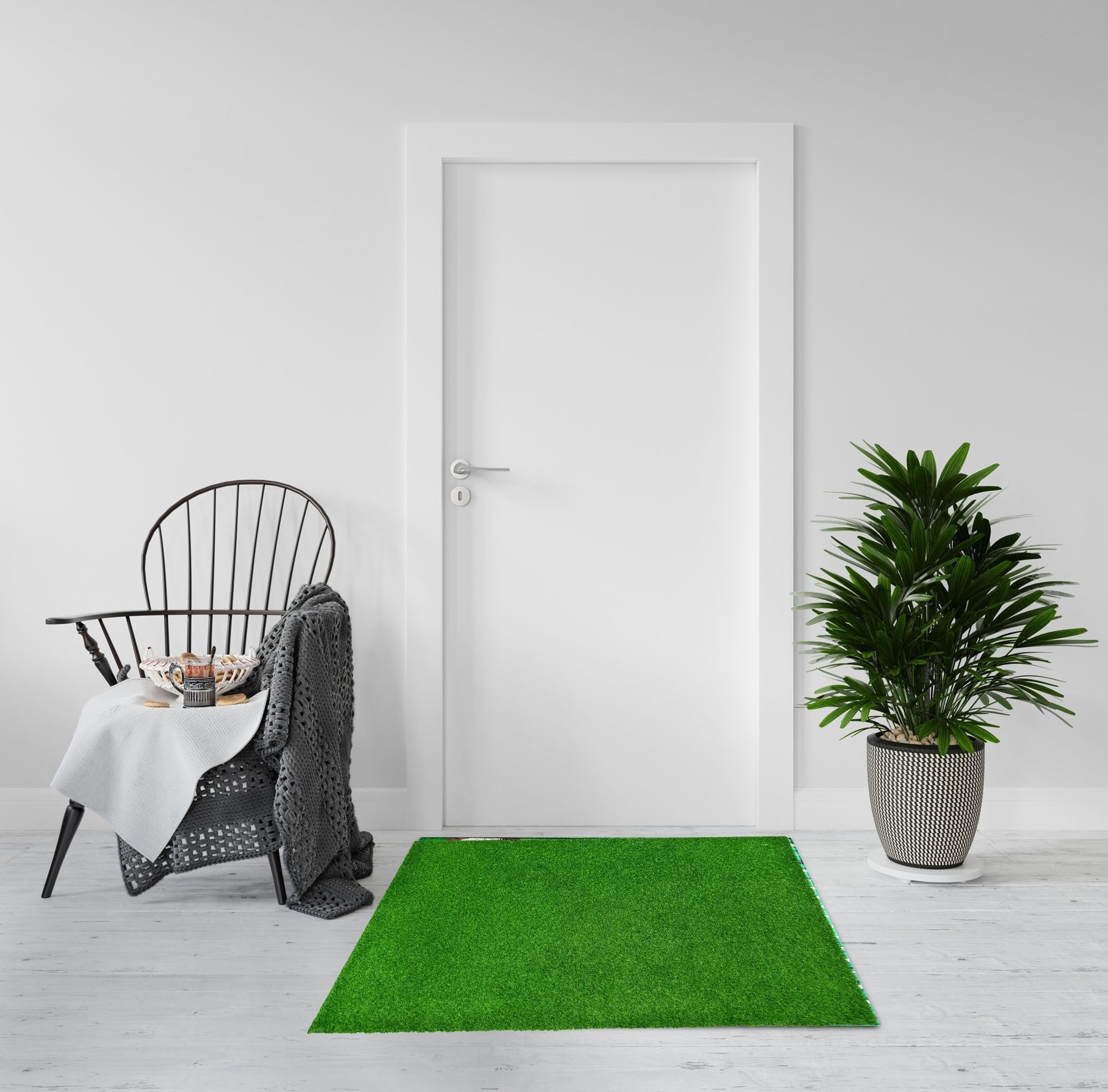 Premium Artificial Grass Rug - Comes in Green