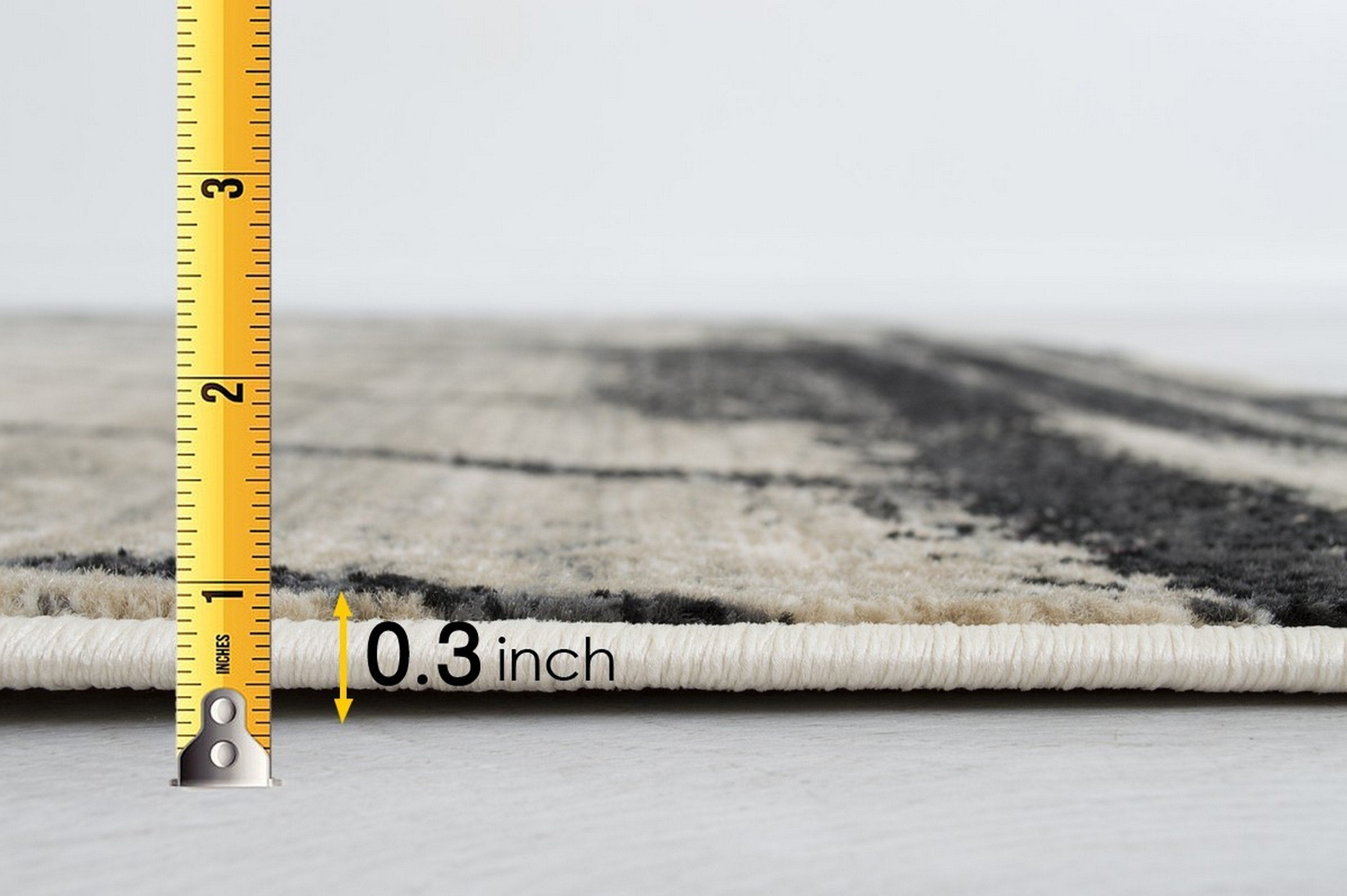 Abstract Splash Pattern Rug - Burgundy, Maroon, and Gold Design