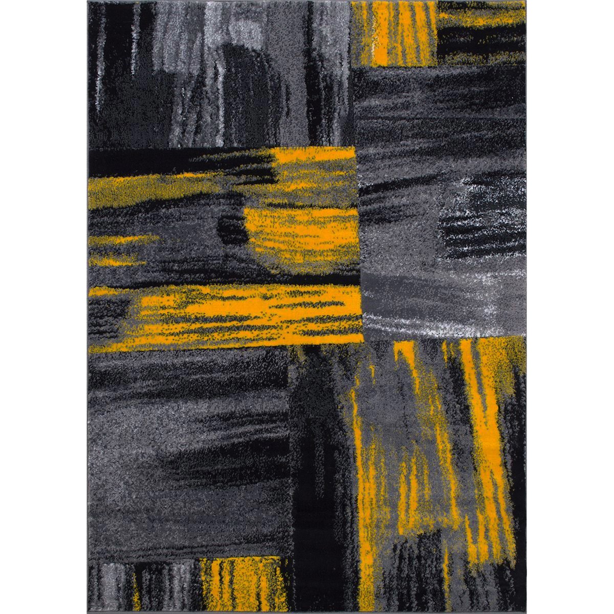 Modern Brush Stroke Rug – Soft, Colorful, and Easy to Clean - Mixed Color Rugs