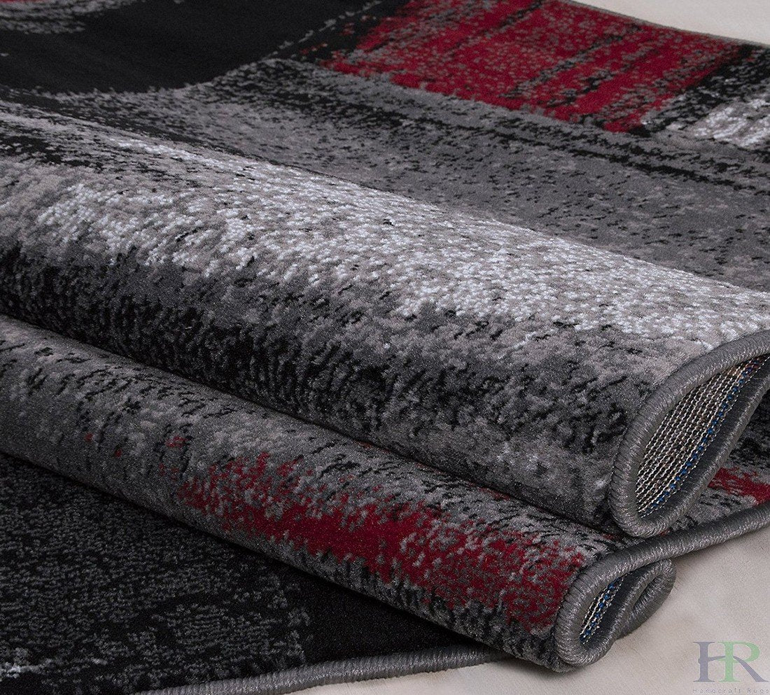 Modern Brush Stroke Rug – Soft, Colorful, and Easy to Clean - Mixed Color Rugs