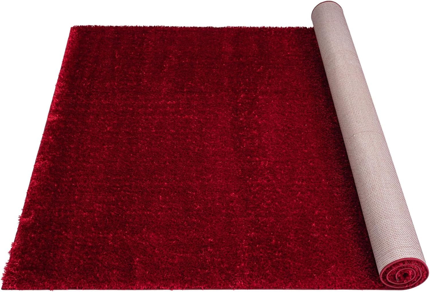 HR Plush Solid Color Shag Rug Thick Pile, High-End, Soft & Cozy Floor Carpet for Bedroom & Living Room #26227