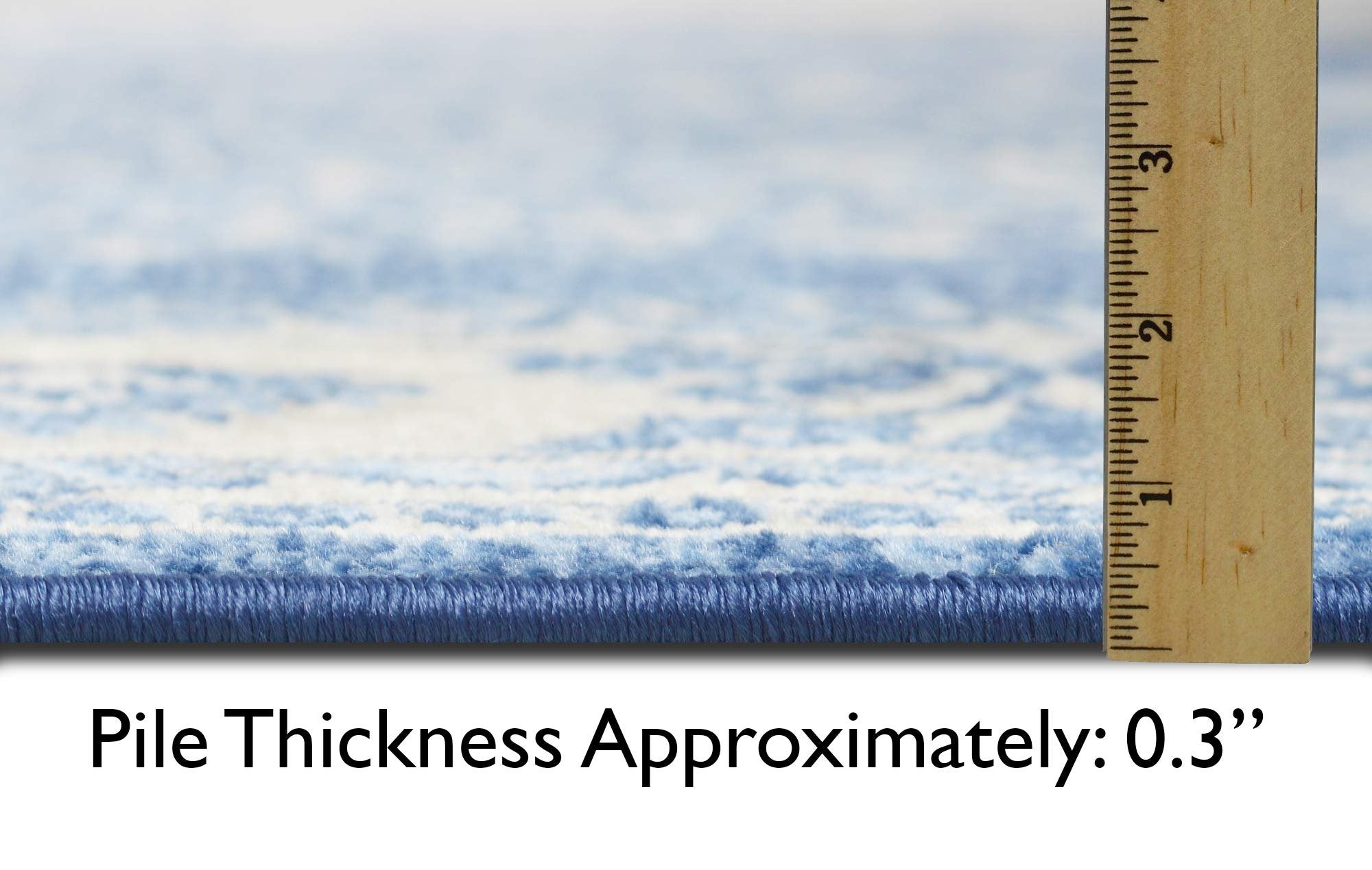 Traditional Rug for Living Room Antiqued Oriental Boho Décor