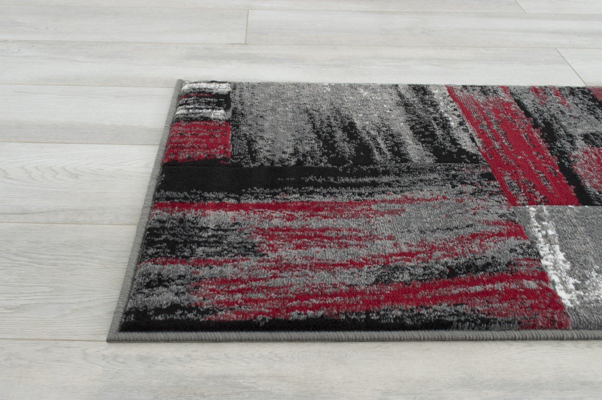 Modern Brush Stroke Rug – Soft, Colorful, and Easy to Clean - Mixed Color Rugs
