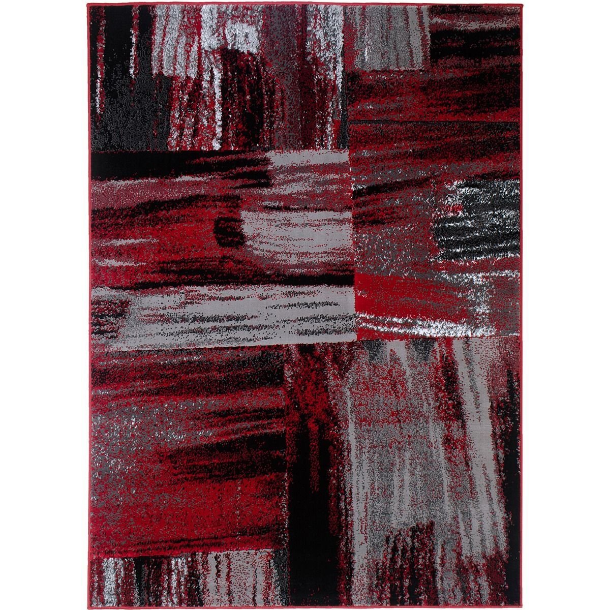 Modern Brush Stroke Rug – Soft, Colorful, and Easy to Clean - Mixed Color Rugs