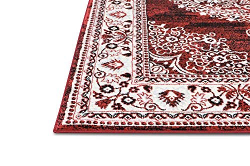 Traditional Rug for Living Room Antiqued Oriental Boho Décor