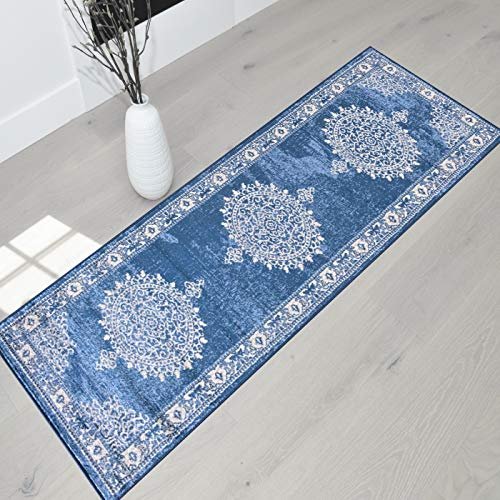 Traditional Rug for Living Room Antiqued Oriental Boho Décor