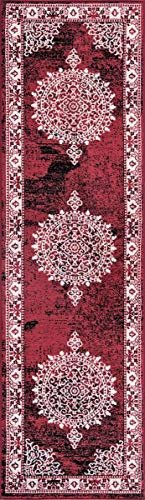 Traditional Rug for Living Room Antiqued Oriental Boho Décor