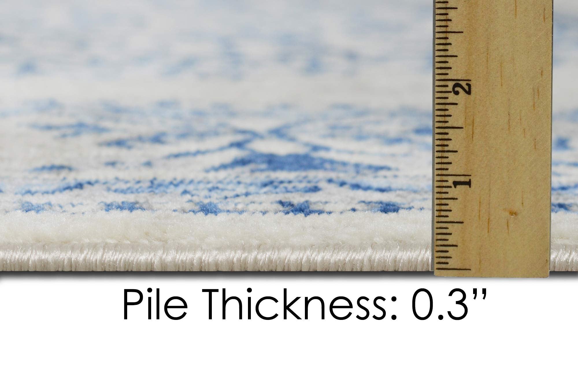 Traditional Rug for Living Room Antiqued Oriental Boho Décor