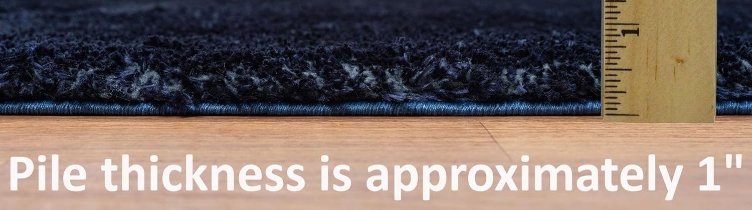 HR Plush Solid Color Shag Rug Thick Pile, High-End, Soft & Cozy Floor Carpet for Bedroom & Living Room #26227