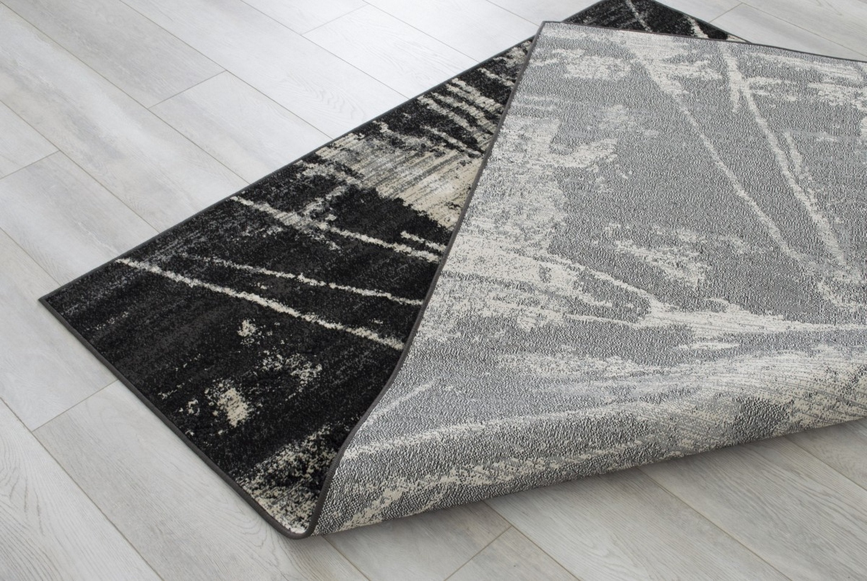 Abstract Splash Pattern Rug - Burgundy, Maroon, and Gold Design