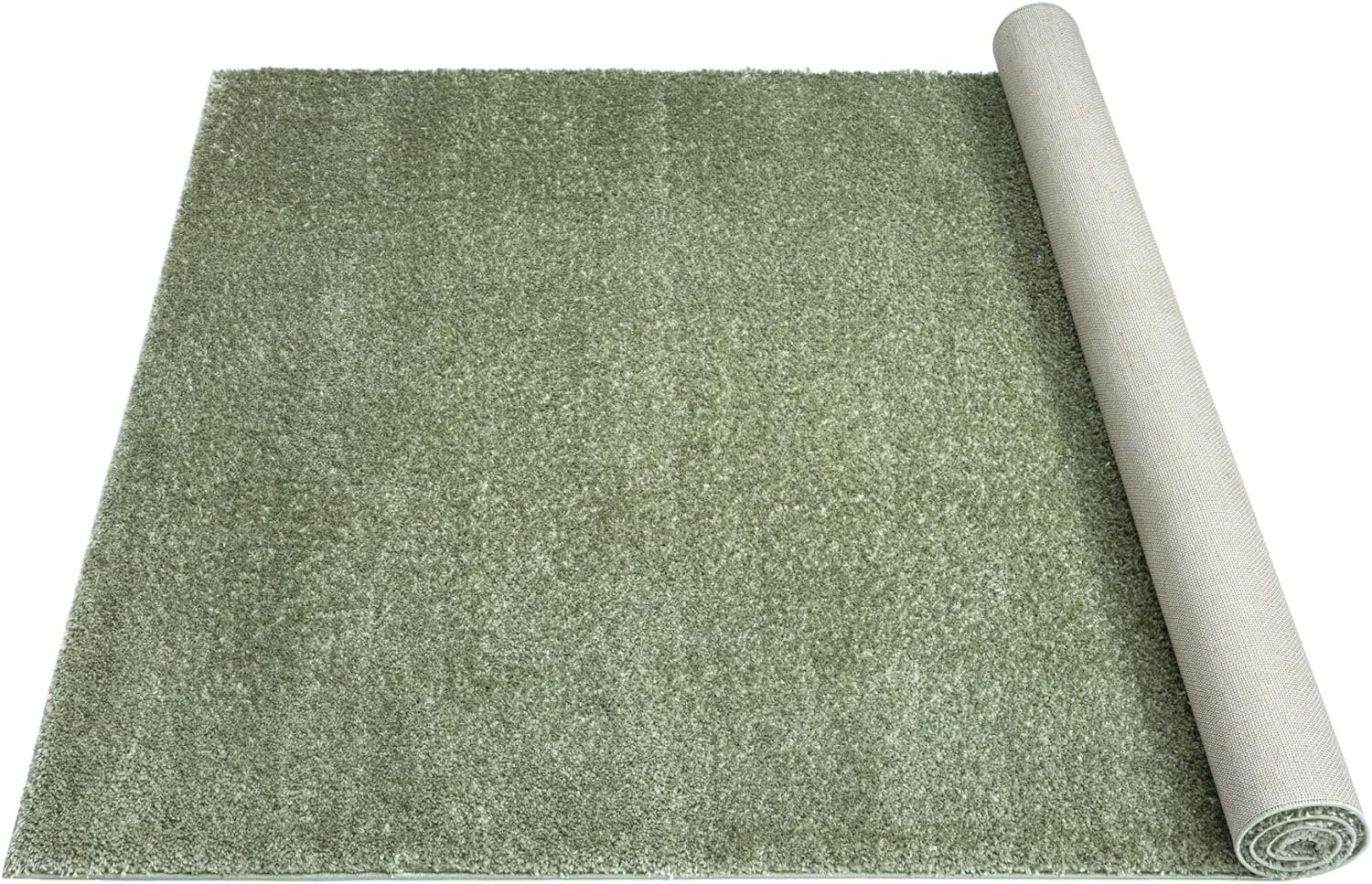 HR Plush Solid Color Shag Rug Thick Pile, High-End, Soft & Cozy Floor Carpet for Bedroom & Living Room #26227