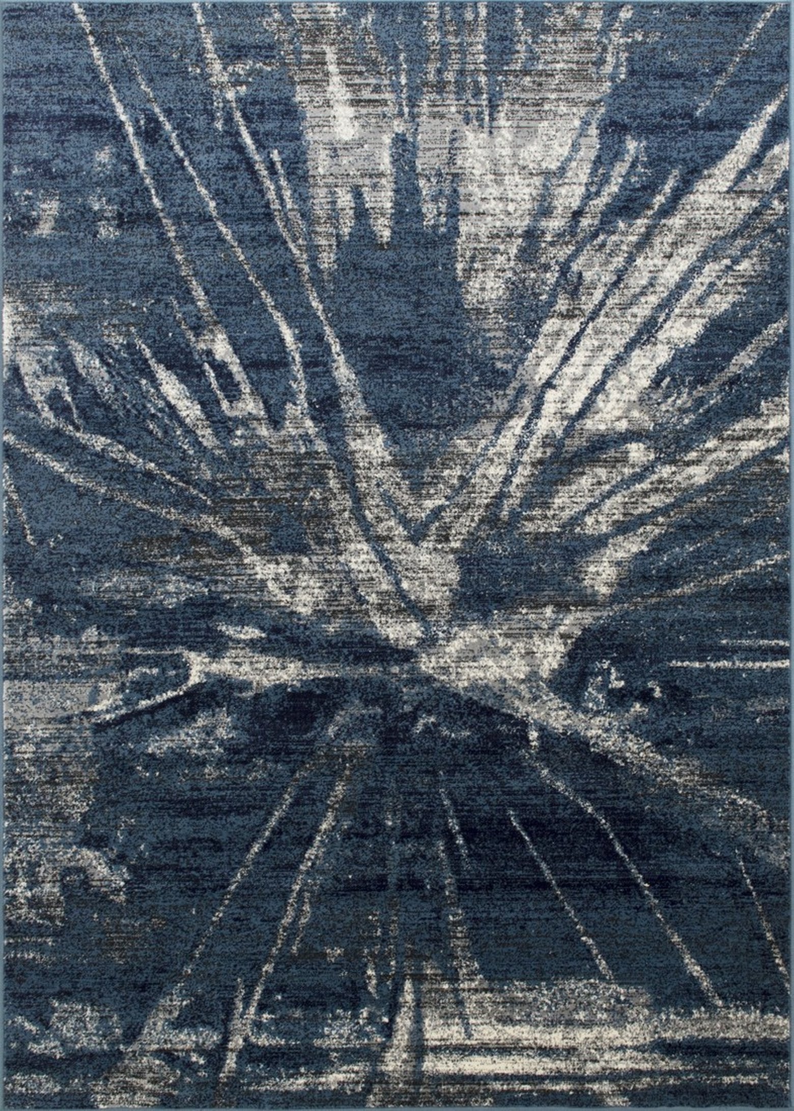 Abstract Splash Pattern Rug - Burgundy, Maroon, and Gold Design