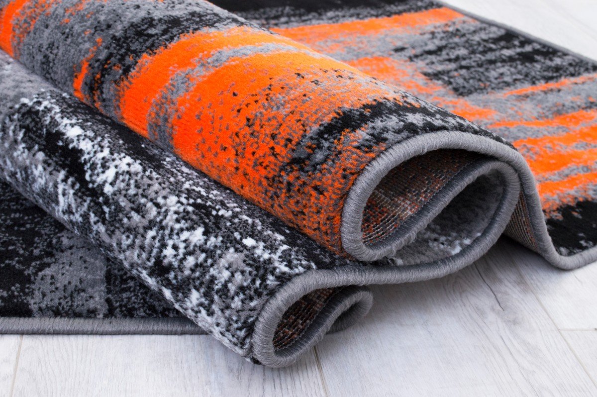 Modern Brush Stroke Rug – Soft, Colorful, and Easy to Clean - Mixed Color Rugs