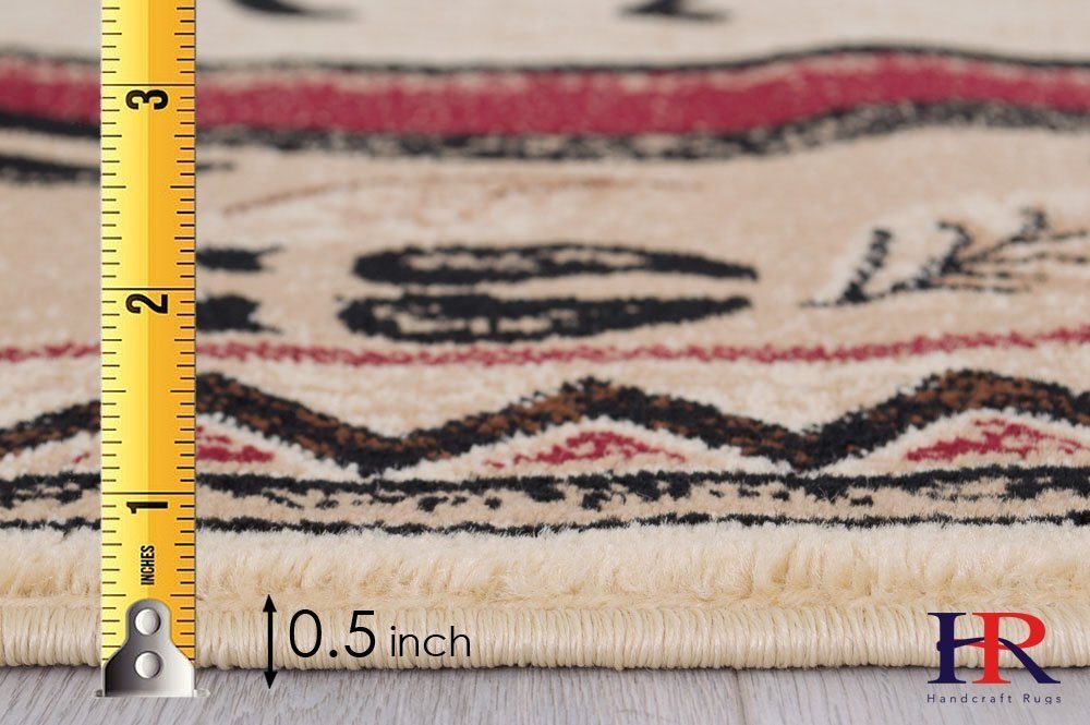 HR Moose Cabin and area Lodge rug