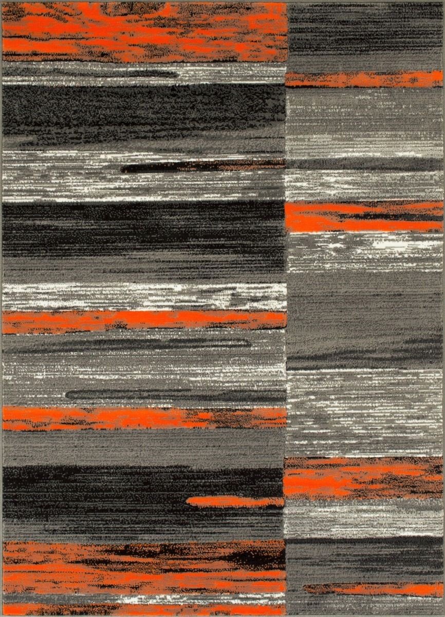 Abstract Area Rug Abstract/Brush Pattern #68