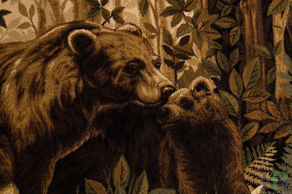 HR Mother Bear and Kids/Nature/Jungle