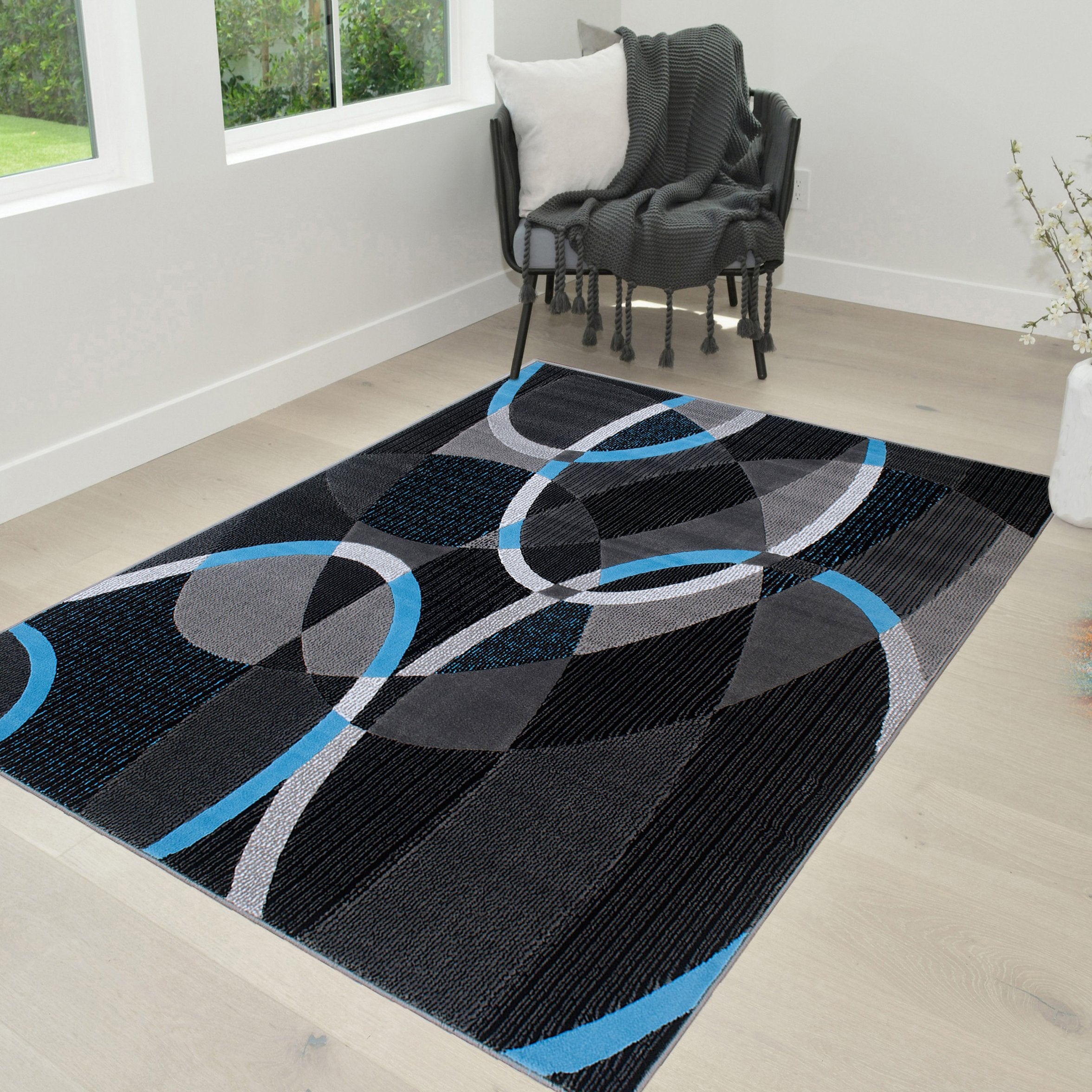 Oval Pattern Rugs #64