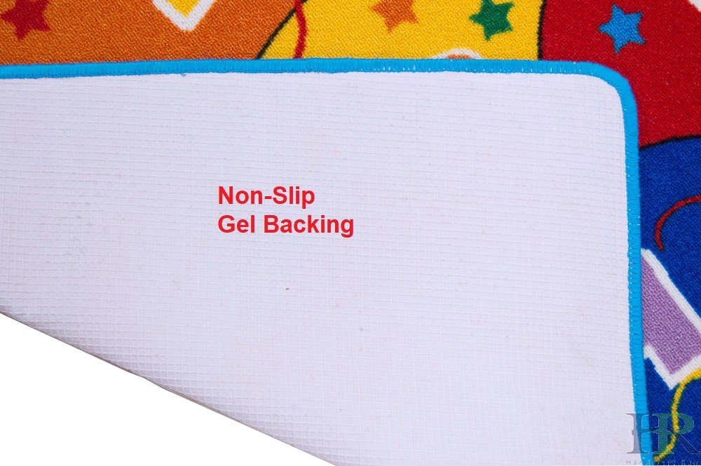 Teaching ABC Balloons Party accent Kids Educational play mat Non-Slip