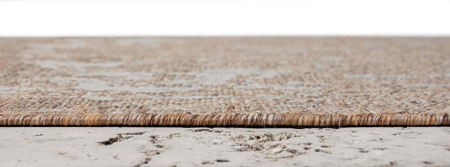 Waterproof Abstract Outdoor Rug - Fade Resistant & Easy Clean