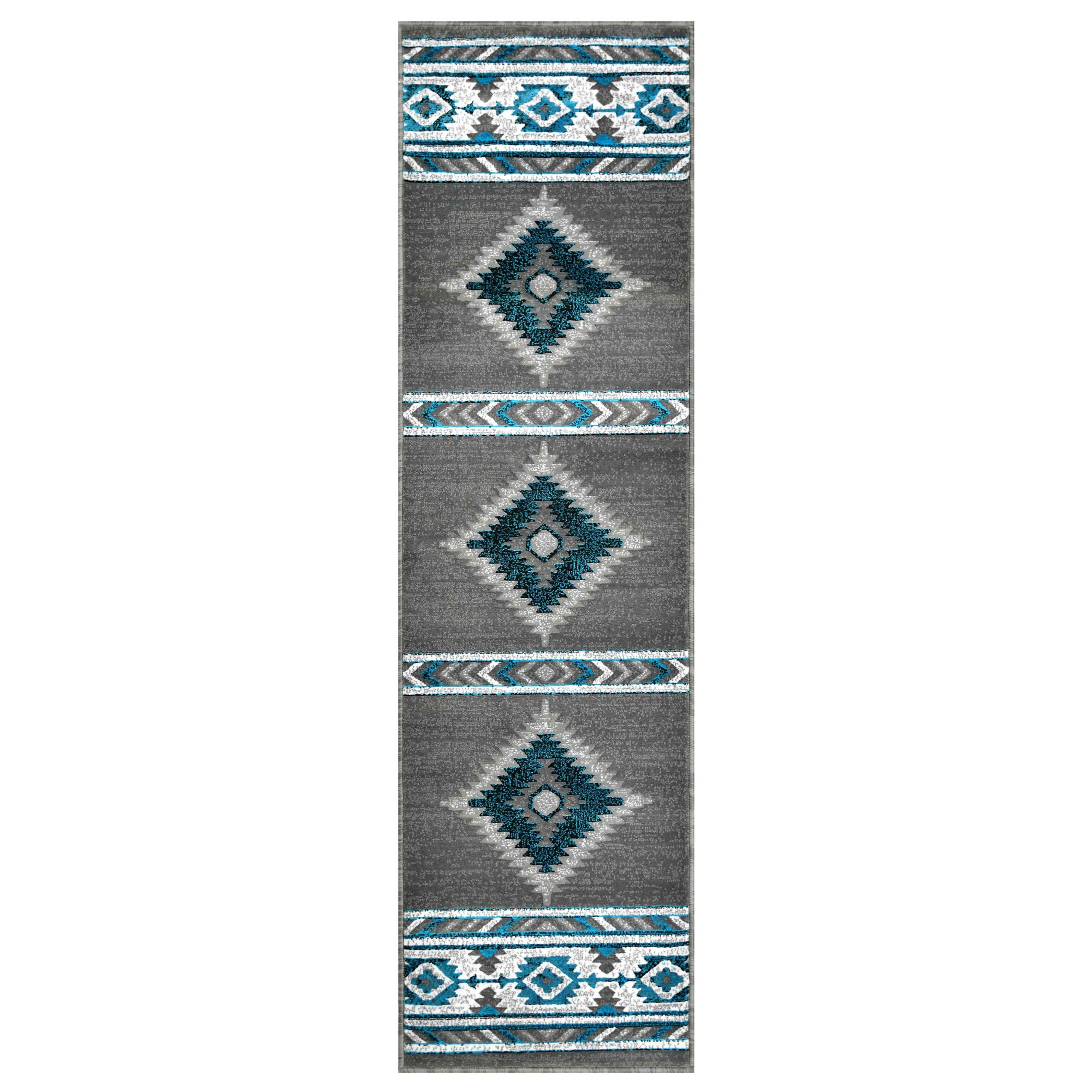 HR Southwestern Rugs Tribal Medallion #1241