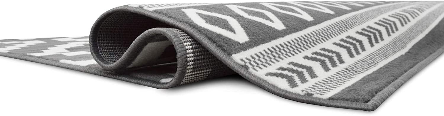 Southwestern Rug for Living Room Antiqued Trellis Gray and White Area Rug Boho D????cor Rugs for Bedroom