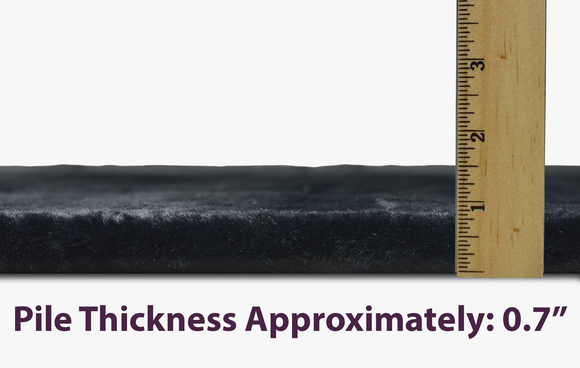 Fur Faux Rug Non-Slip Backing