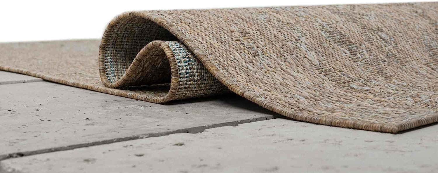 Abstract Outdoor Rug – Waterproof and Fade-Resistant – 5x7 & 8x10