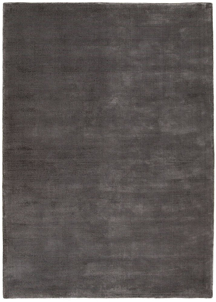 Espresso Color Rugs Viscose Ultra-Soft Hand Knotted in India Rugs for Dining Room