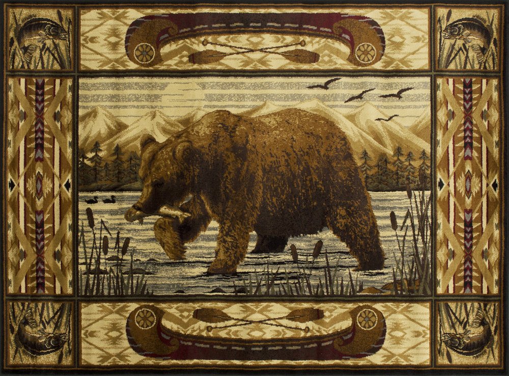 HR Bear Hunting Fish / Kayak