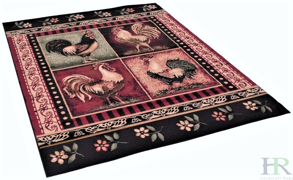HR Rooster Rug